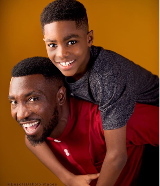 Timi Dakalo celebrates his son on his birthday?as they pose in new photo