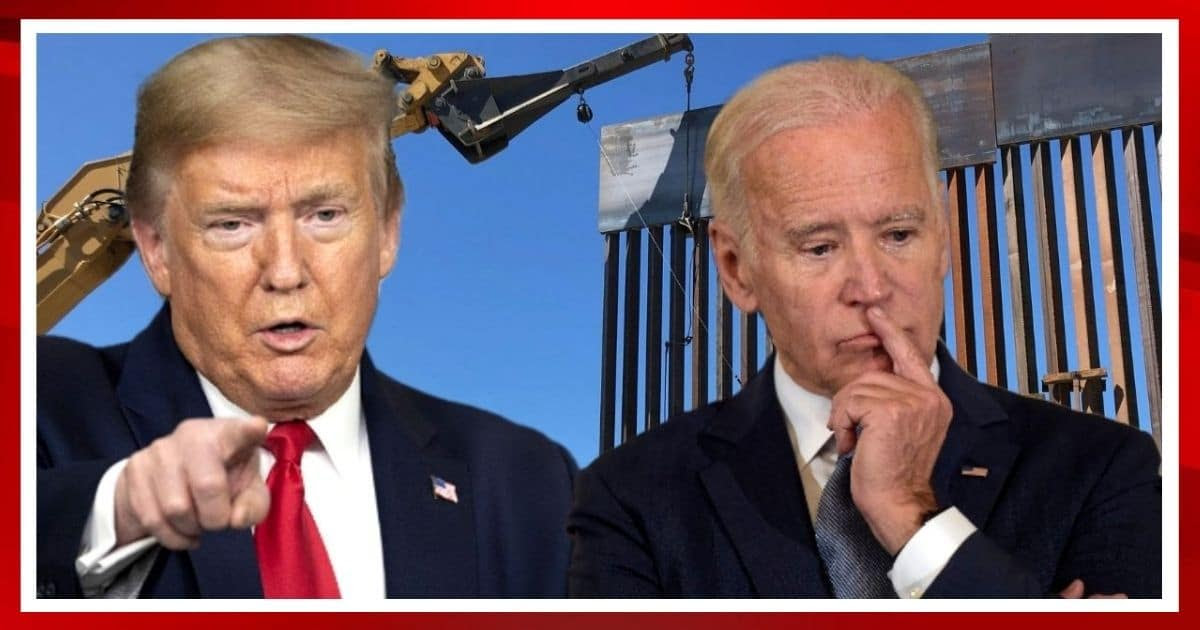Biden Just Blew Billions In Border Wall Budget - He's Using It On Shocking Waste