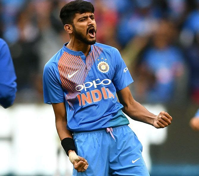 Khaleel Ahmed is the top left-handed fast bowler for India at present.