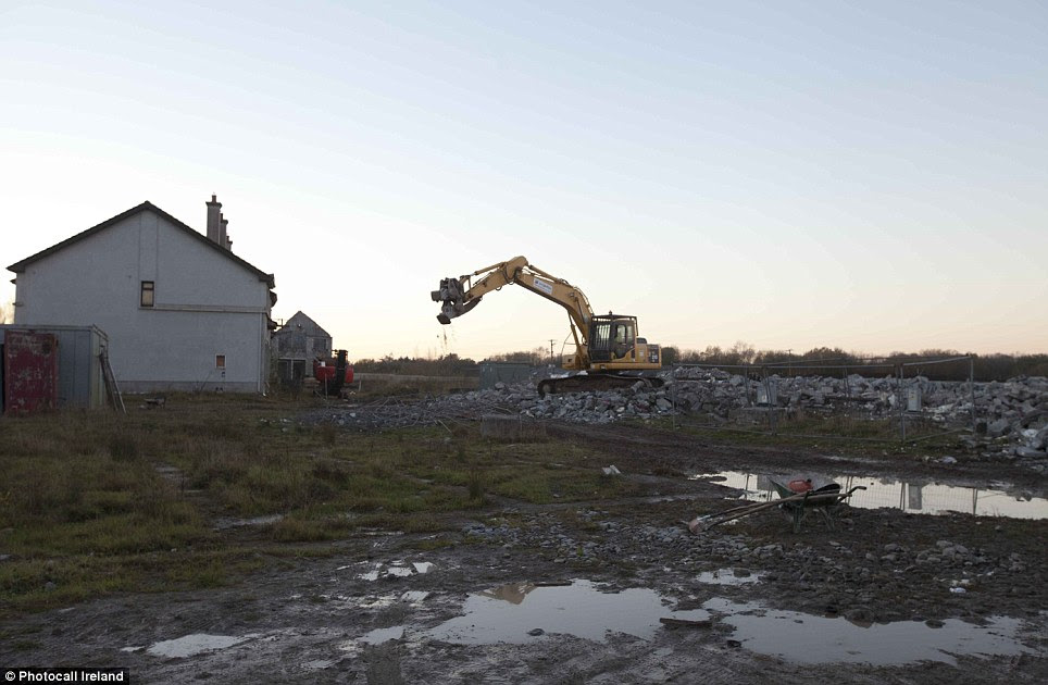 Some unlucky buyers were caught in the middle of the crash and found themselves trapped living in dangerous, unfinished properties next to rows of empty buildings