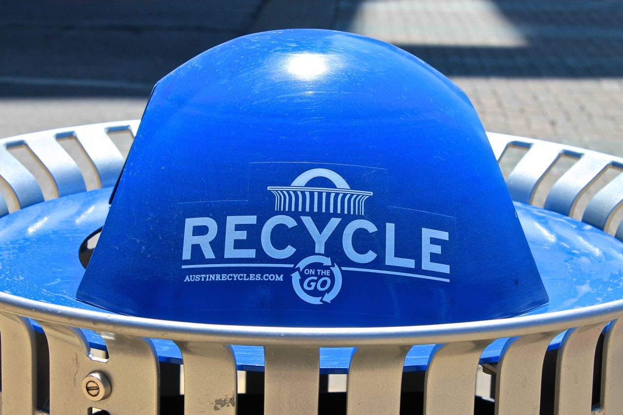 Recycle on the Go is installing recycling bins throughout Austin.