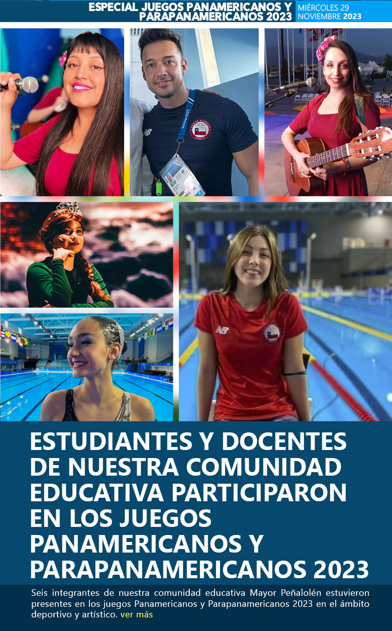 Estudiantes y docentes de nuestra comunidad educativa participaron en los Juegos Panamericanos y Parapanamericanos 2023