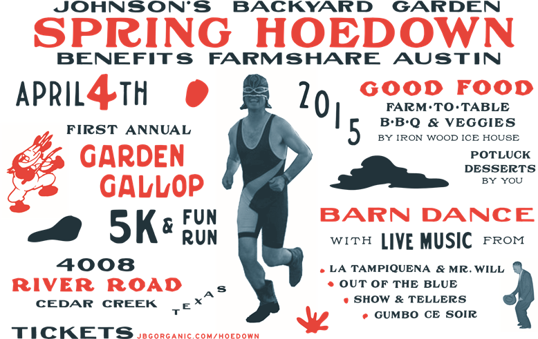 Johnson's Backyard Garden Spring Hoedown is this Saturday.
