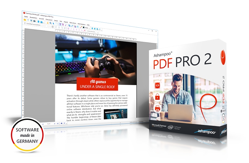 Ashampoo PDF Pro 2.1 Free Key Giveaway