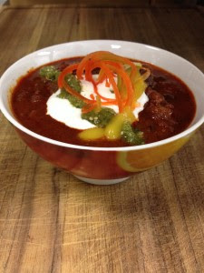 The Meatery's Oaxacan Chilli