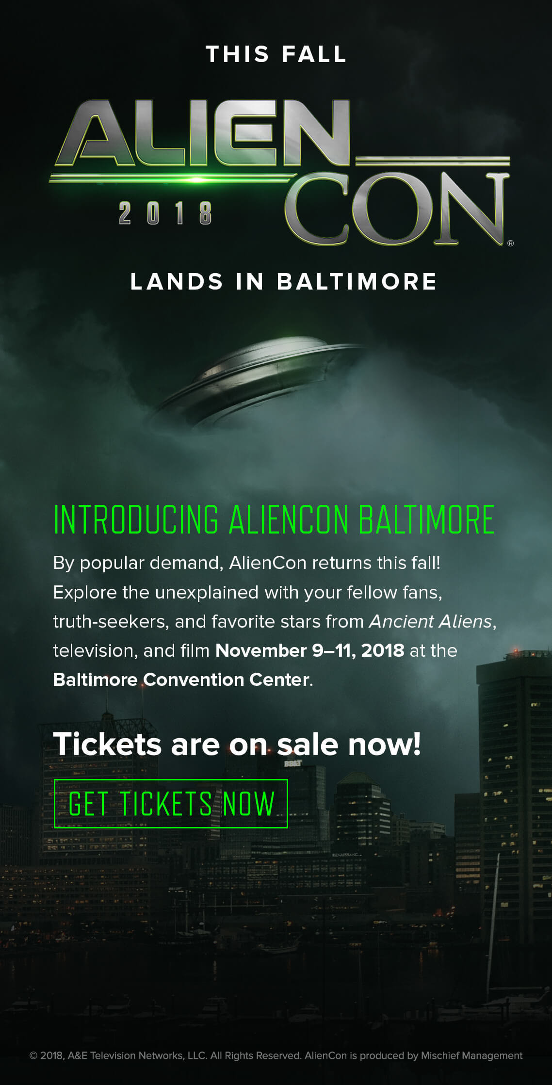 AC18 Baltimore-Announcement Email