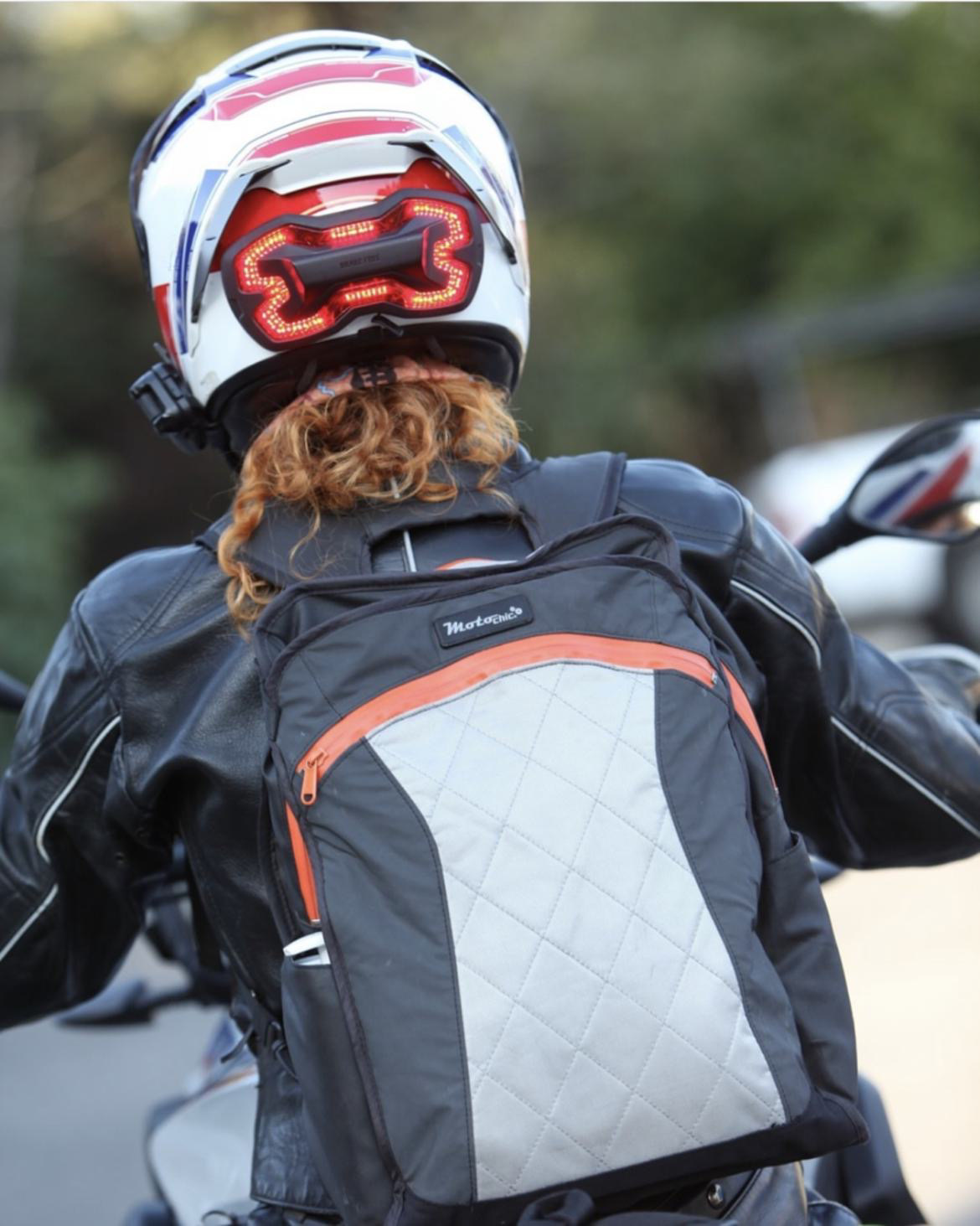 Brake Free helmet light