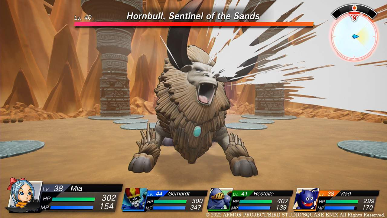 Hornbull, Sentinel of the Sands