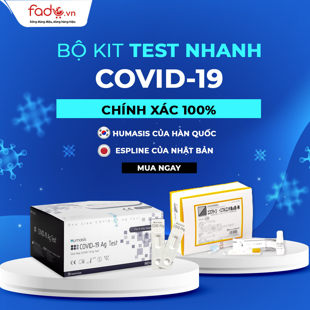 An tâm hơn trong mùa dịch với bộ Kit test nhanh