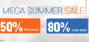 Mega Summer Sale - Upto 50%...