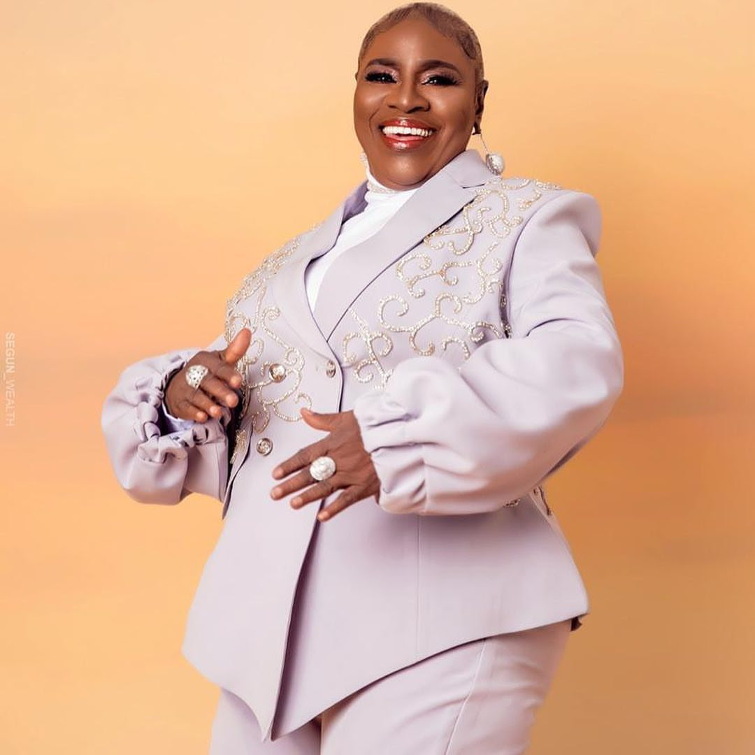 Actress Idowu Philips aka Mama Rainbow shares stunning new photos as she turns 78
