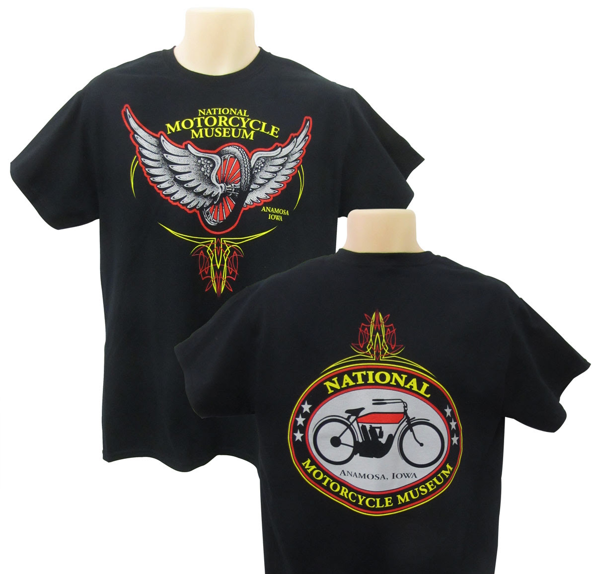 National Motorcycle Museu Winged Wheel T-Shirt