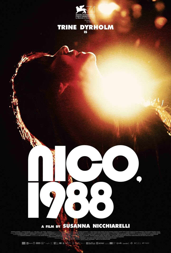 Theatrical one-sheet for <em>Nico, 1988</em>, a Magnolia Pictures release (all photos courtesy of Magnolia Pictures)
