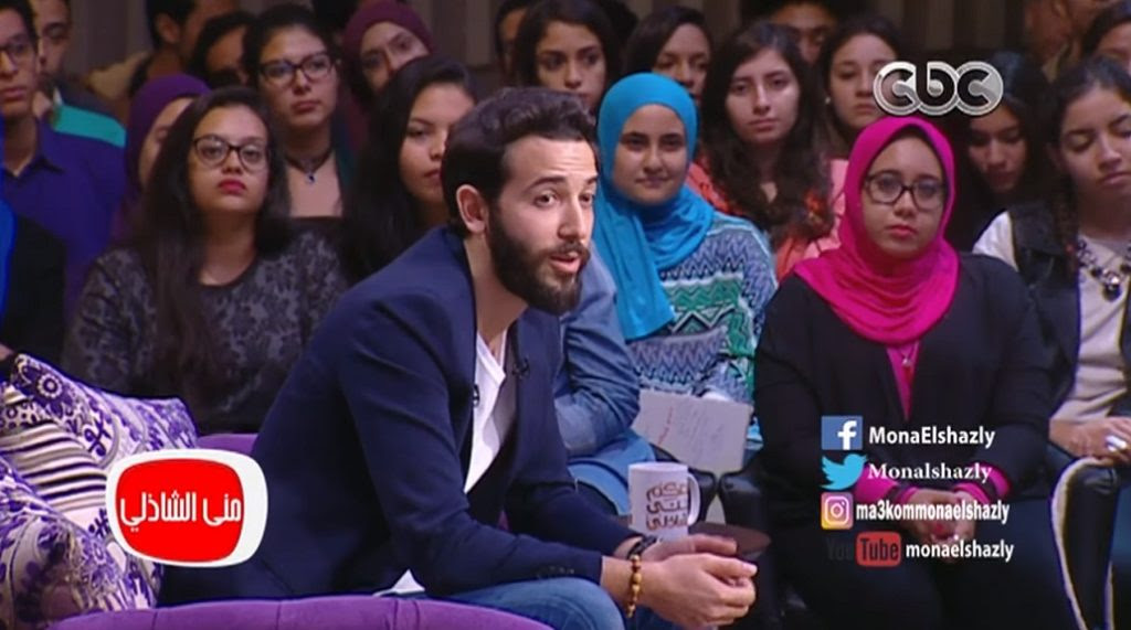 Karim Kassem a tévéműsorban - YouTube képernyőkép