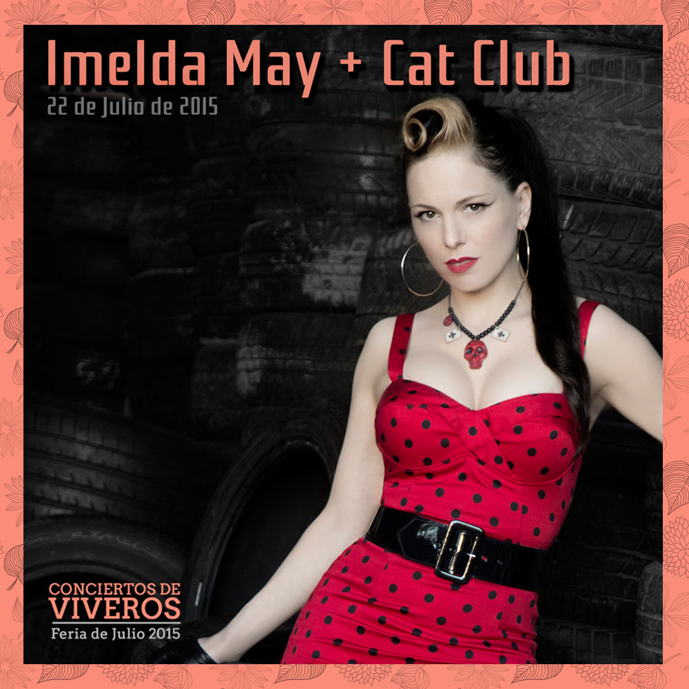 Concierto Imelda May en conciertos de viveros 2015