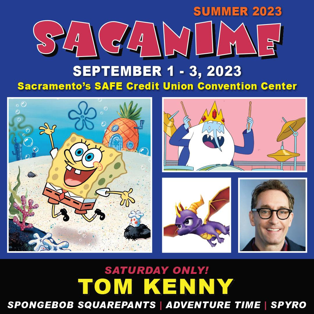 SACANIME SUMMER 2023 September 1st 3rd, 2023 Sac Toy Con / Sac Pin Con