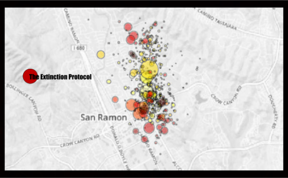 Number of earthquakes in San Ramon seismic swarm rises to nearly 600 San-ramon-swarm