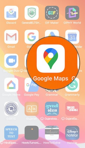  Google-Map iPhone 