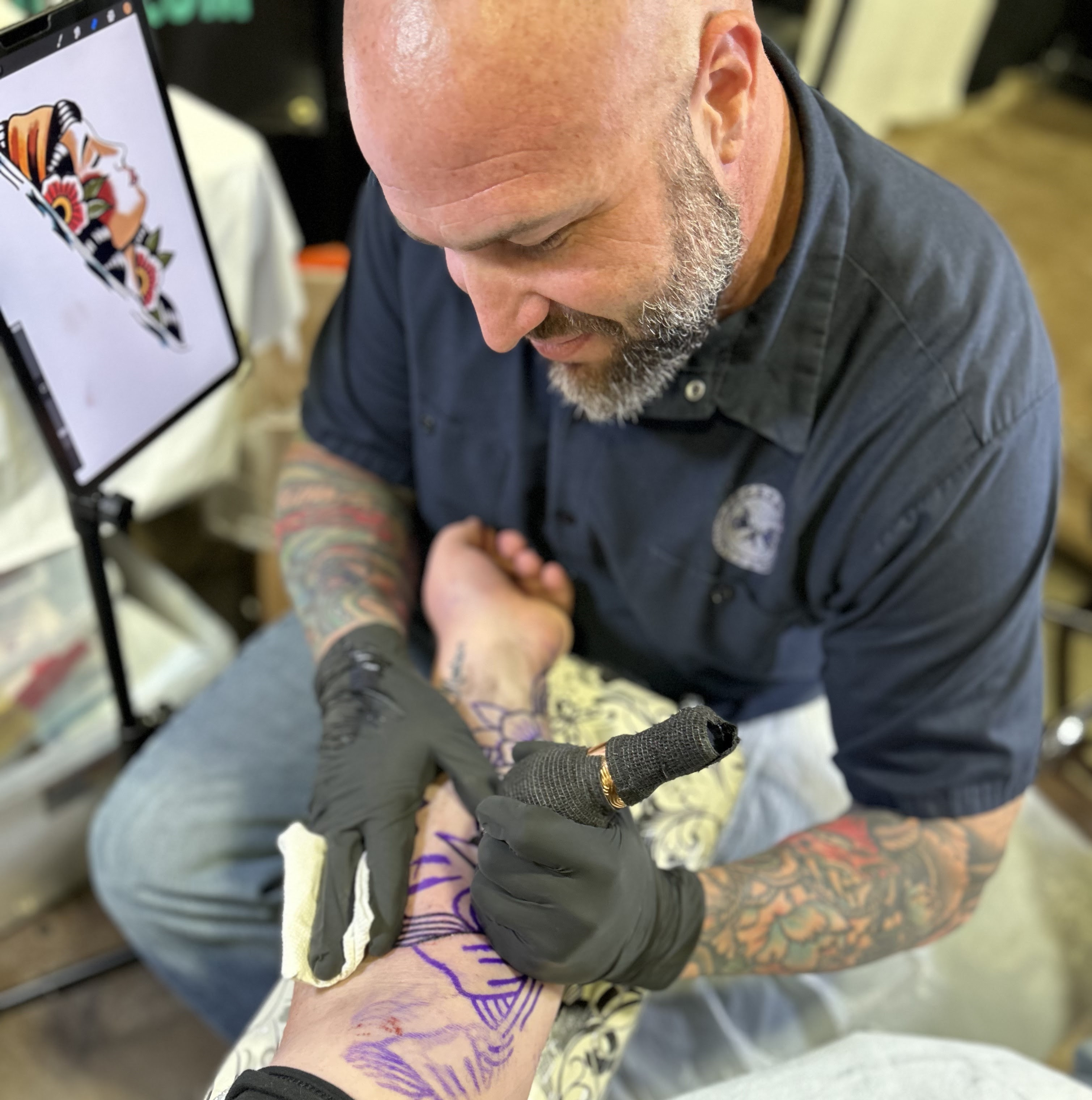 Legendary Tattoos Mitch Teckman Tattooing