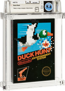 Duck Hunt - Wata 9.6 A++ Sealed [Matte Sticker, First Production], NES Nintendo 1985 USA