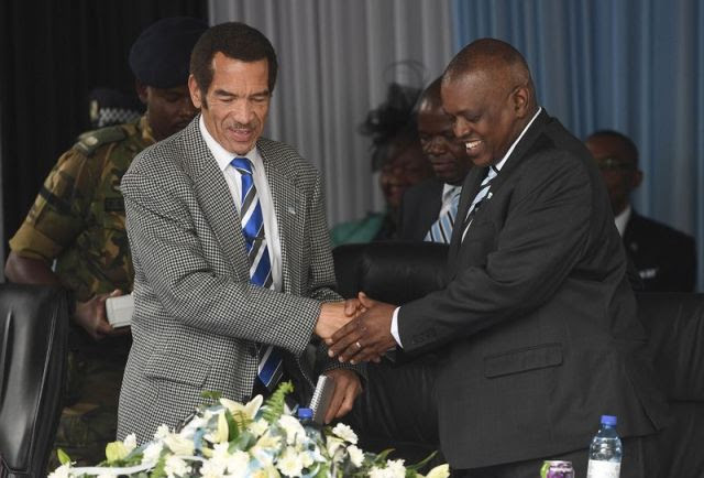 Ian Khama and his successor