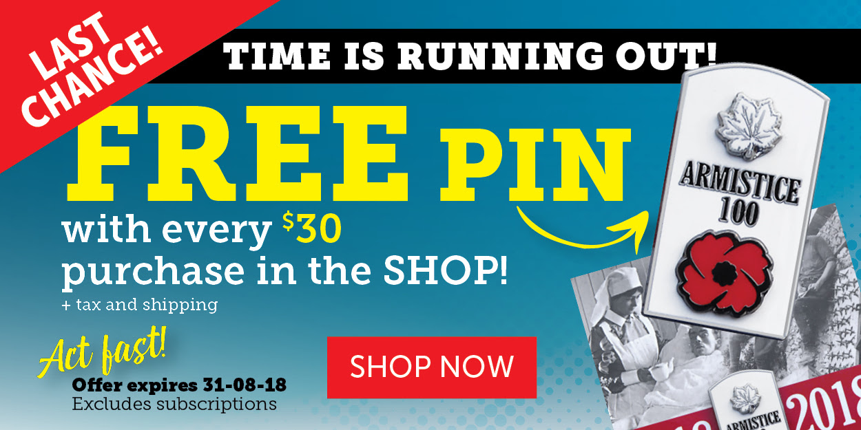 Last Chance to get your Free Pin! 