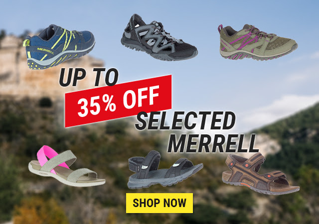 UP TO 30% OFF MERRELL