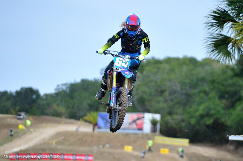 Kaitlyn Morrow earned second overall at round 10, and finished the year third overall in the WMX series. Photo: MEPMX | Martha Farmer