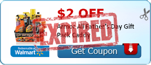 $2.00 off Armor All Father's Day Gift Pack Caddy