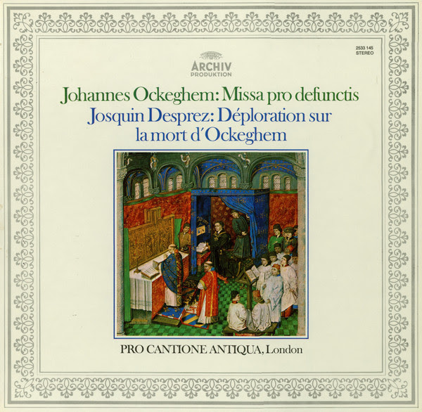 Image result for pro cantione antiqua ockeghem
