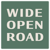 Wide open road logo