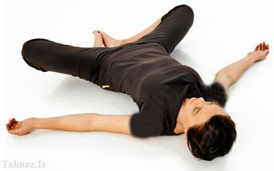 آموزش تصویری حرکات یوگا برای کاهش استرس