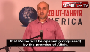 Illinois: Muslim leader says “Allah will grant us the Caliphate….Under its leadership, Rome will be conquered”