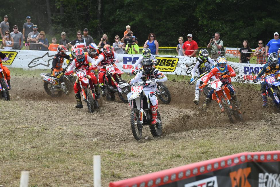 Ryan Sipes made an apperance at the Dunlop Tomahawk GNCC, and earned himself the $250 All Balls Racing Holeshot Award.