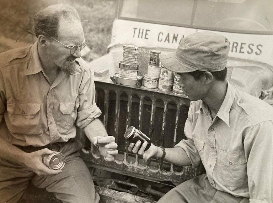 Estate auction chronicles the colourful life of war correspondent Bill Boss