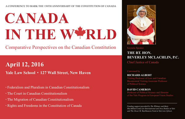 Canada in the World: Comparative Perspectives on the Canadian Constitution