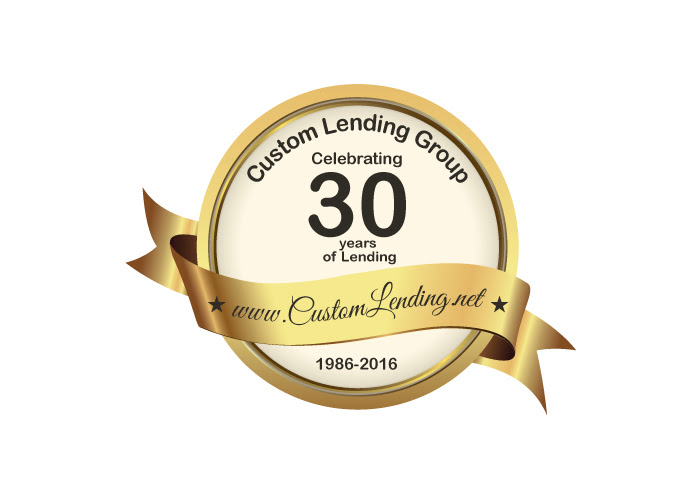 Custom Lending Group_s 30 year anniversary in mortgage lending.