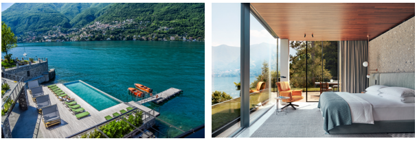 A picture containing building, swimming pool, resort, waterDescription automatically generated