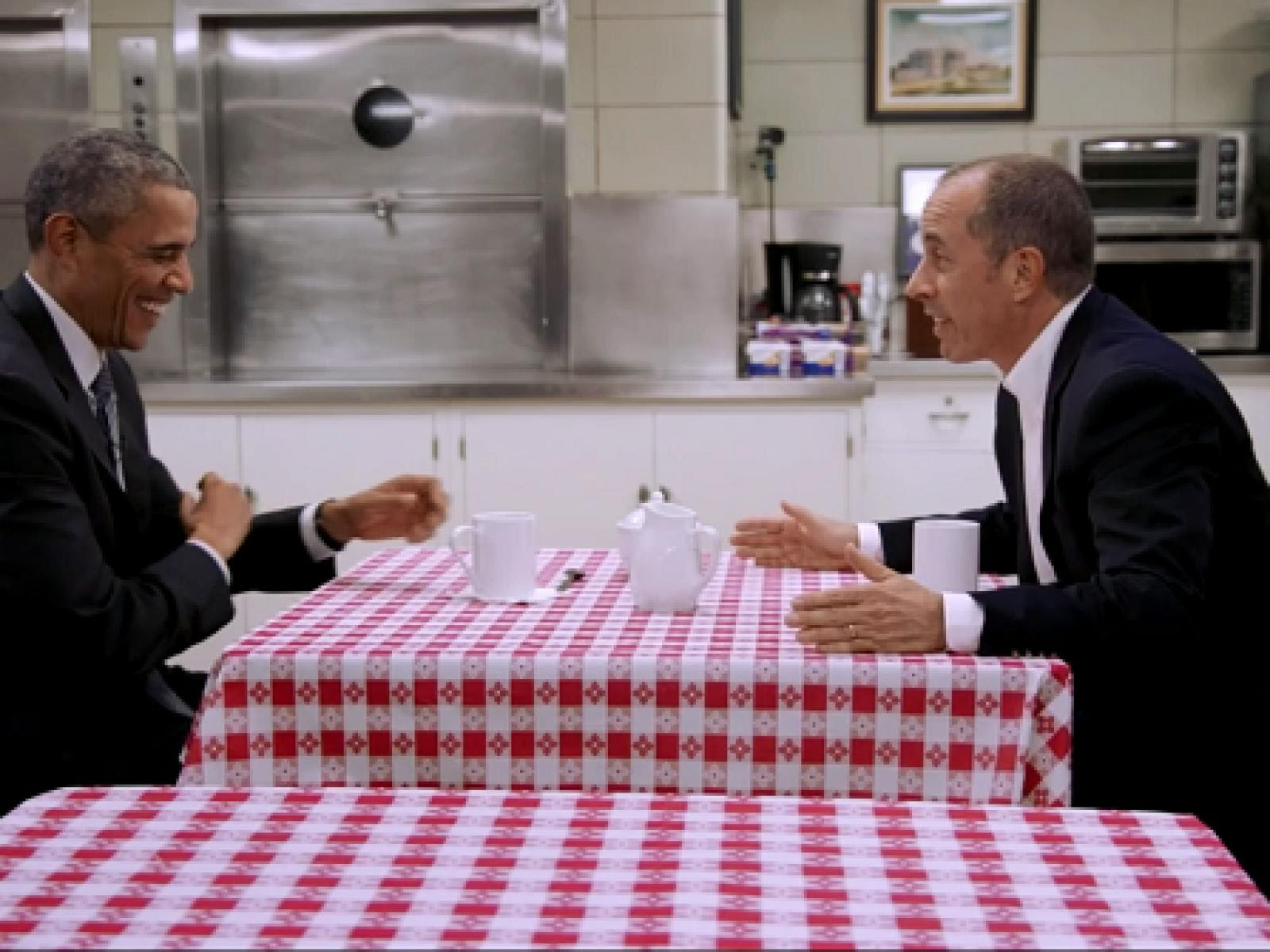 Jerry Seinfeld interviewed Barack Obama
