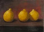 Three Little Lemons - Posted on Saturday, February 14, 2015 by Christina Glaser