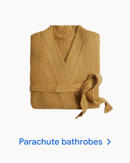 Parachute bathrobes