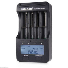 LiitoKala Lii-500 LCD Smartest Lithium NiMH Battery Charger