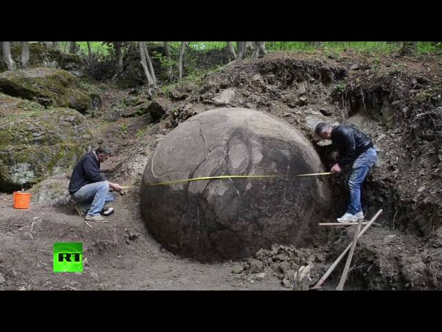 Russia Today films excavation of largest stone sphere on earth in Zavidovici, Bosnia  Sddefault