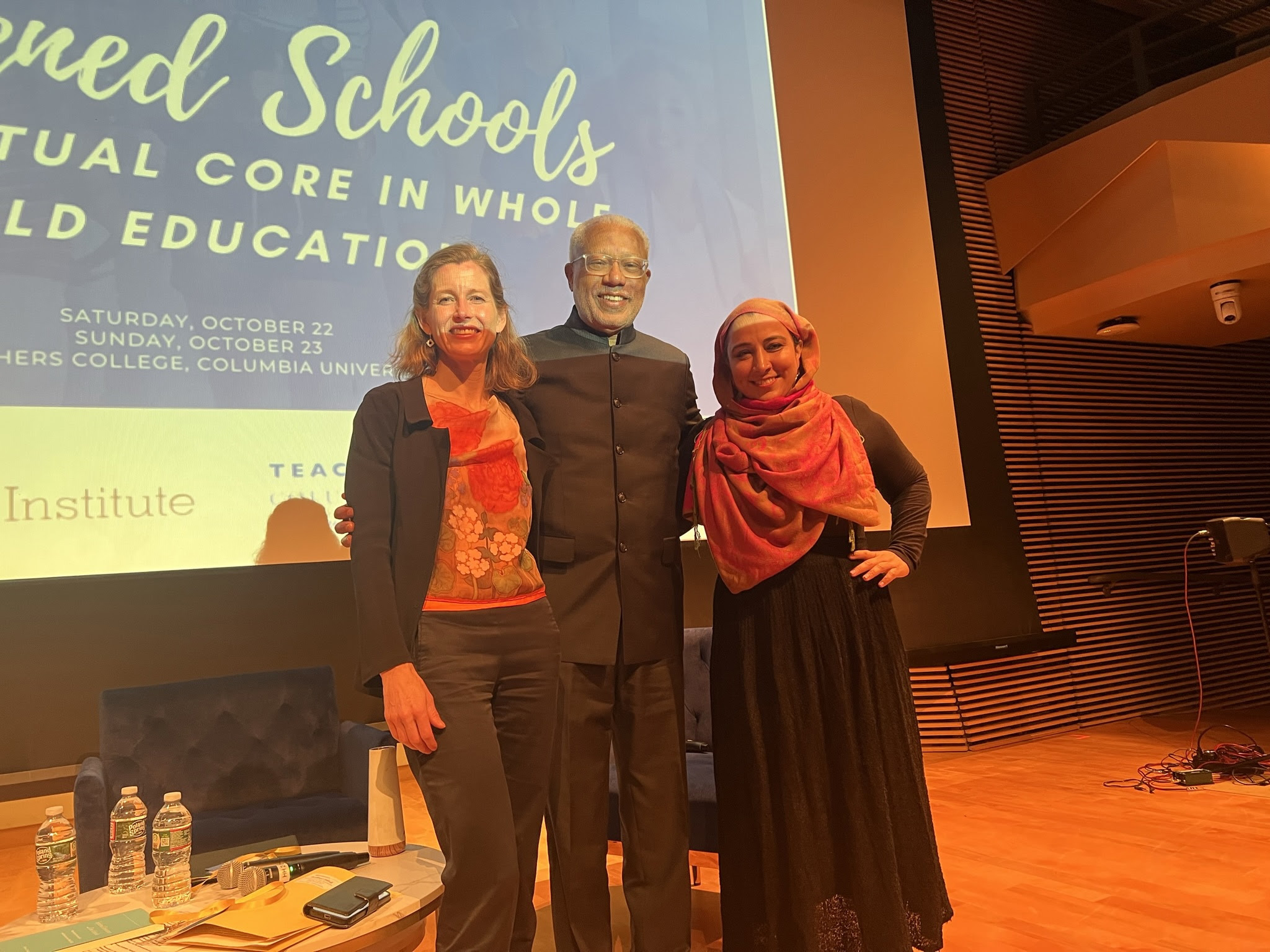 Najeeba and presenters at the National Spirituality in Education event.