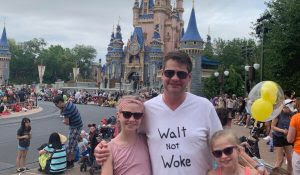 Dad’s Hand Made T-shirt Causes a Stir at Disney World