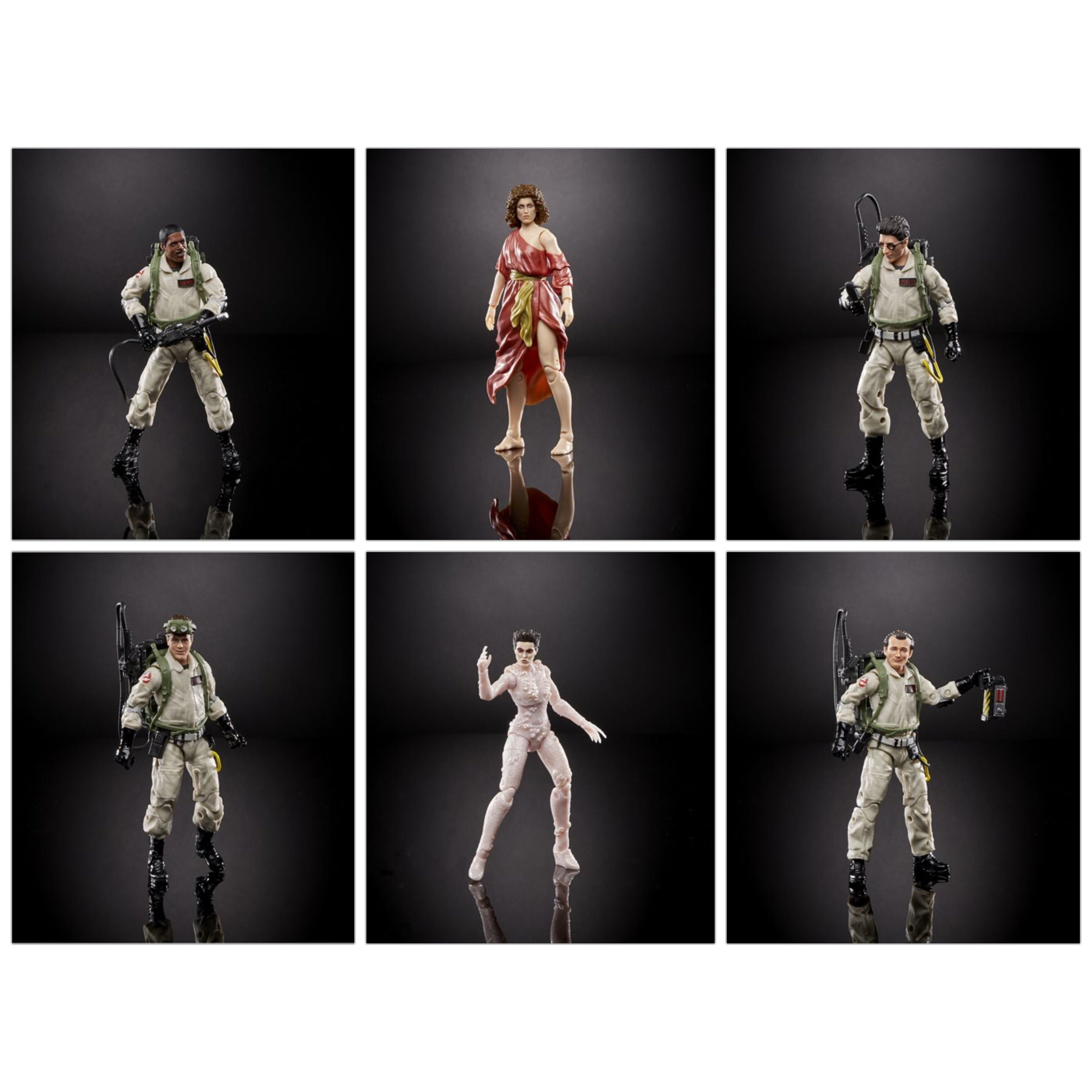 Image of Ghostbusters Plasma Series Wave 1 6-Inch Action Figure - Set of 6 (RE-STOCK)