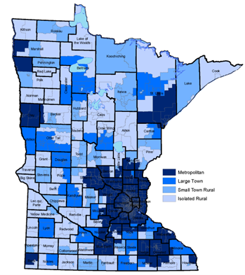 Rural Health Care in Minnesota: Data Highlights
