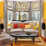 Canary Yellow Living Room - Posted on Thursday, January 8, 2015 by Linda Marino