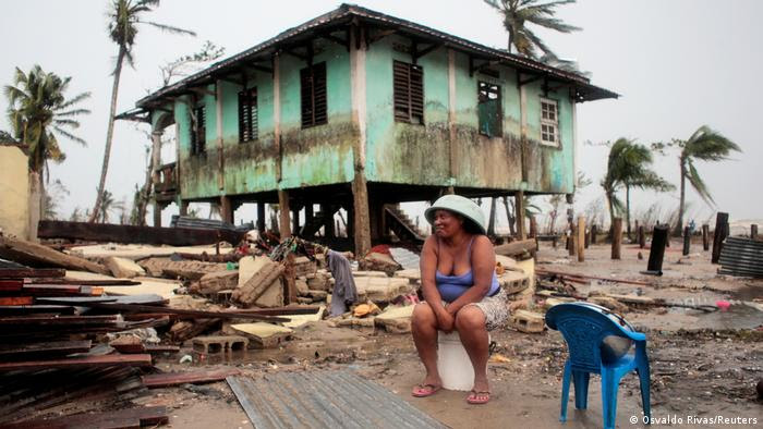 Nicaragua Zerstörung duch den Hurrikan Iota 