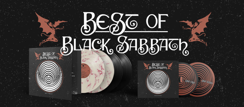 "Best of Black Sabbath" banner